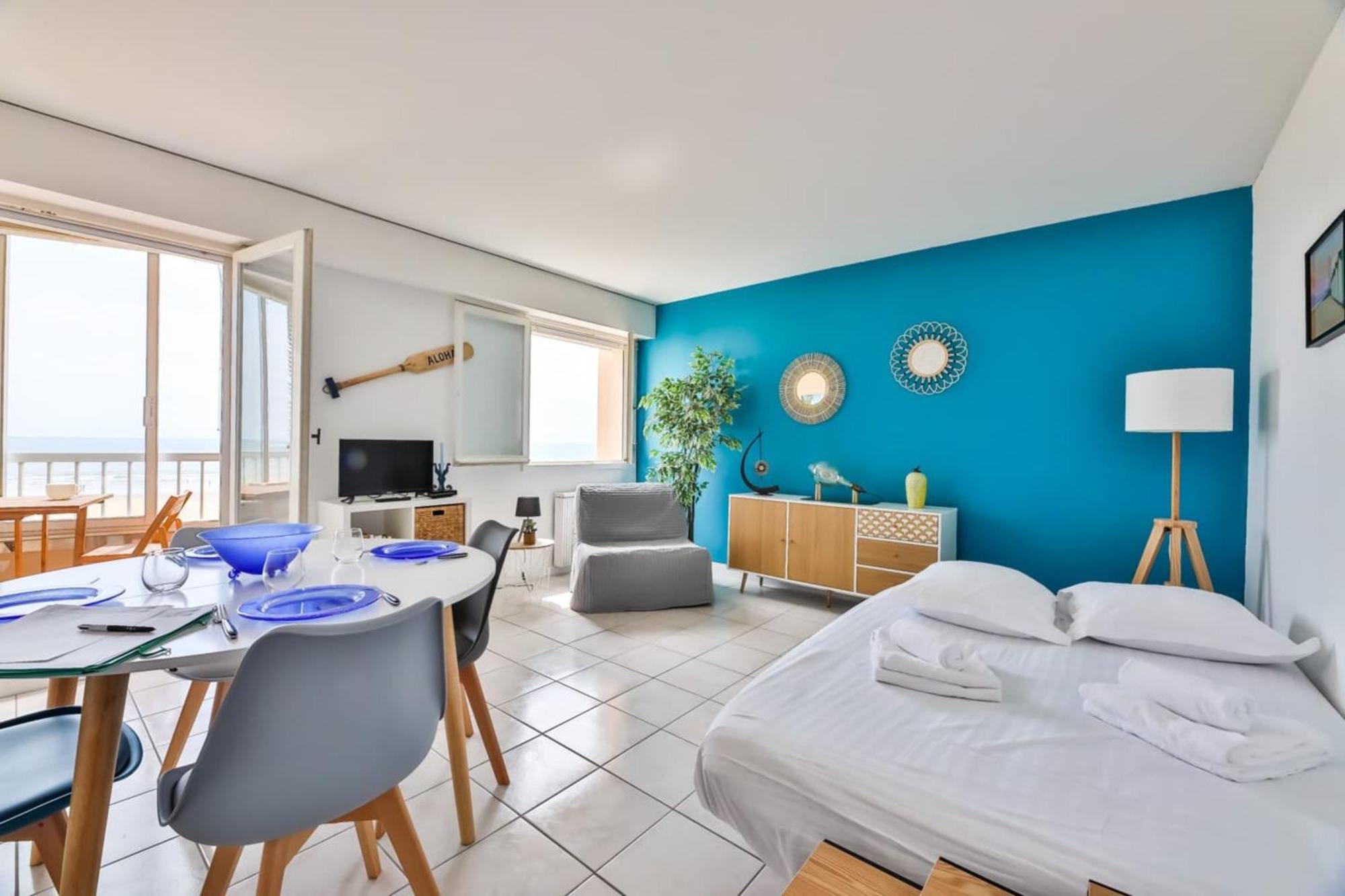 Très joli appartement vue mer, proche centre-ville Saint-Jean-de-Monts Extérieur photo